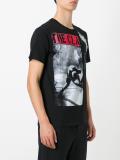multi print T-shirt