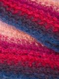 stripped knit scarf