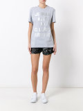 metallic logo T-shirt