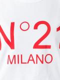 logo print T-shirt