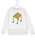 table with legs print sweatshhirt
