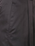 pleated loose-fit trousers
