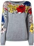 'Intarsia'花卉毛衣