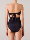 draped swimsuit
