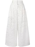 guipure lace palazzo pants