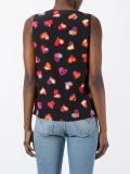 heart print top