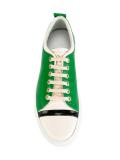 triple tone low-top sneakers