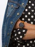 black dial watch 