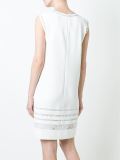 lace detail shift dress