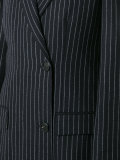 striped tailored coat 