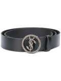 Monogram serpent buckle belt