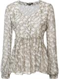 flared waist blouse 