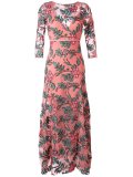 floral maxi dress