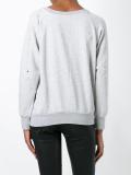 distressed sweatshirt