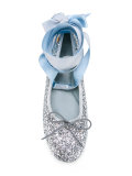 lace-up ballerinas