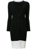 long ribbed cardigan 