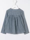 gingham check top