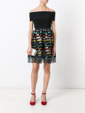 tiger print algernon skirt 