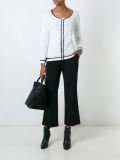 contrast trim top
