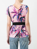 palm trees print top