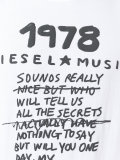 printed slogan T-shirt