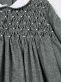 hand smocked long sleeve dress