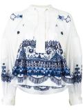 Tribal Lace printed blouse