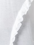 asymmetric ruffle tank top
