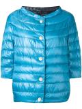 three-quarters sleeve down jacket