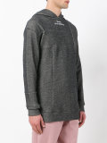 embroidered logo hoodie 