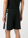 side-stripe track shorts