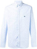 geometric pattern shirt