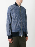 Aloha printed bomber jacket 
