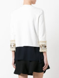 embellished cuff blazer