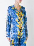 'Rococo Plume' pyjama shirt
