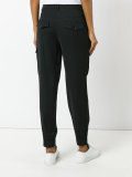 tapered cuffs cropped trousers