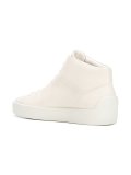 lace-up hi-top sneakers 
