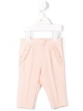 braided pocket track pants