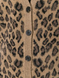 leopard print cardigan