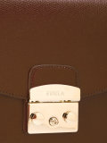 envelope flap bag with gold tone shoulder chain