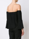 off-shoulder blouse