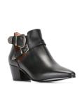buckled ankle boots