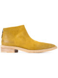 rear zip ankle boots