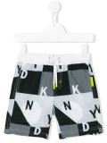 logo print swim shorts 