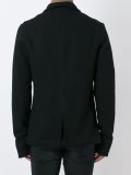 raw edge blazer