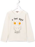 feel good print T-shirt