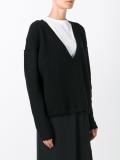 'Karun' V-neck jumper