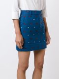 dachshund embroidered skirt