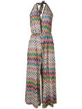 zigzag jumpsuit