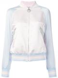 Pink bomber jacket